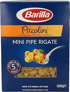 BARILLA MINI PIPE RIGATE 500GR(14B)