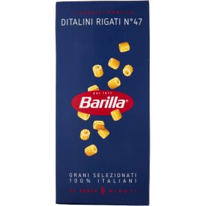 BARILLA PASTE DITALINI RIGATE N 47 500GR (16B)