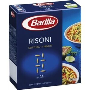 BARILLA PASTE RISONI N26 500GR (16B)