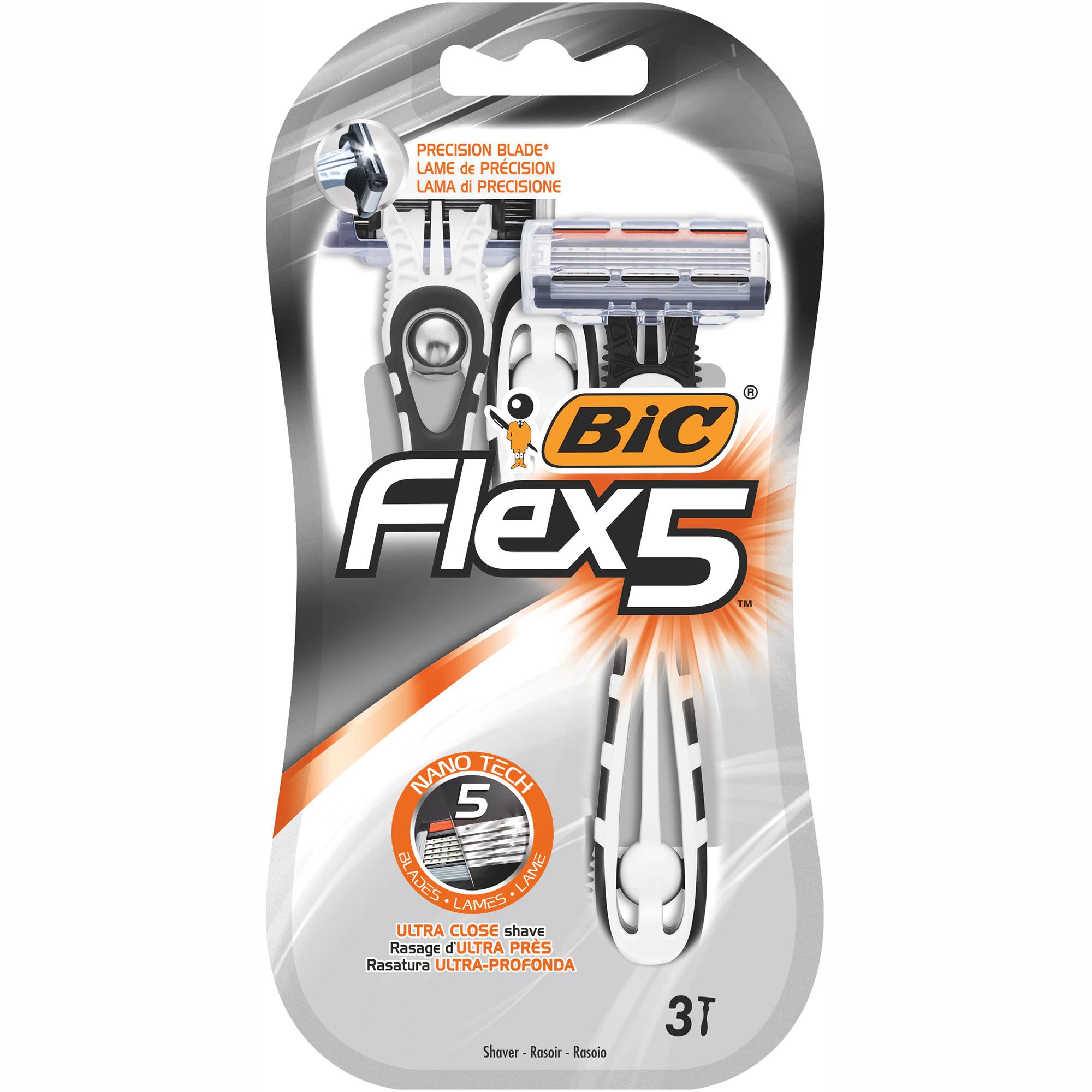 BIC AP.RAS FLEX 5 LAME (3B)10SET
