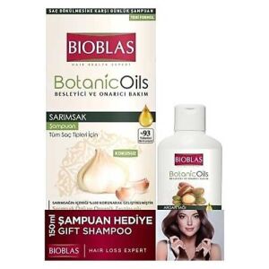 BIOBLAS SAMPON 360ML+150ML OILS GARLIC(14SET)