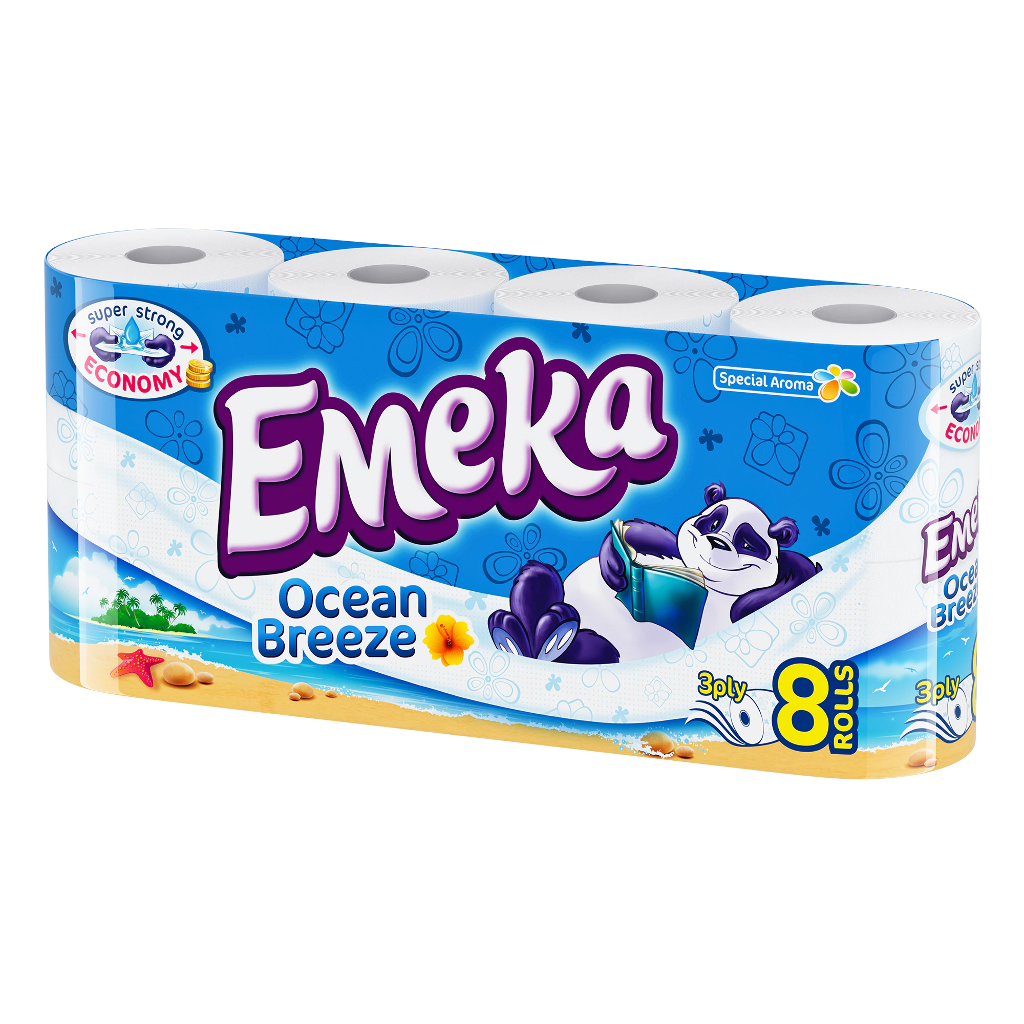 EMEKA HARTIE IG 8 ROLE OCEAN BREEZE(5SET)