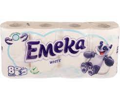 EMEKA HARTIE IG 8 ROLE WHITE (5SET)