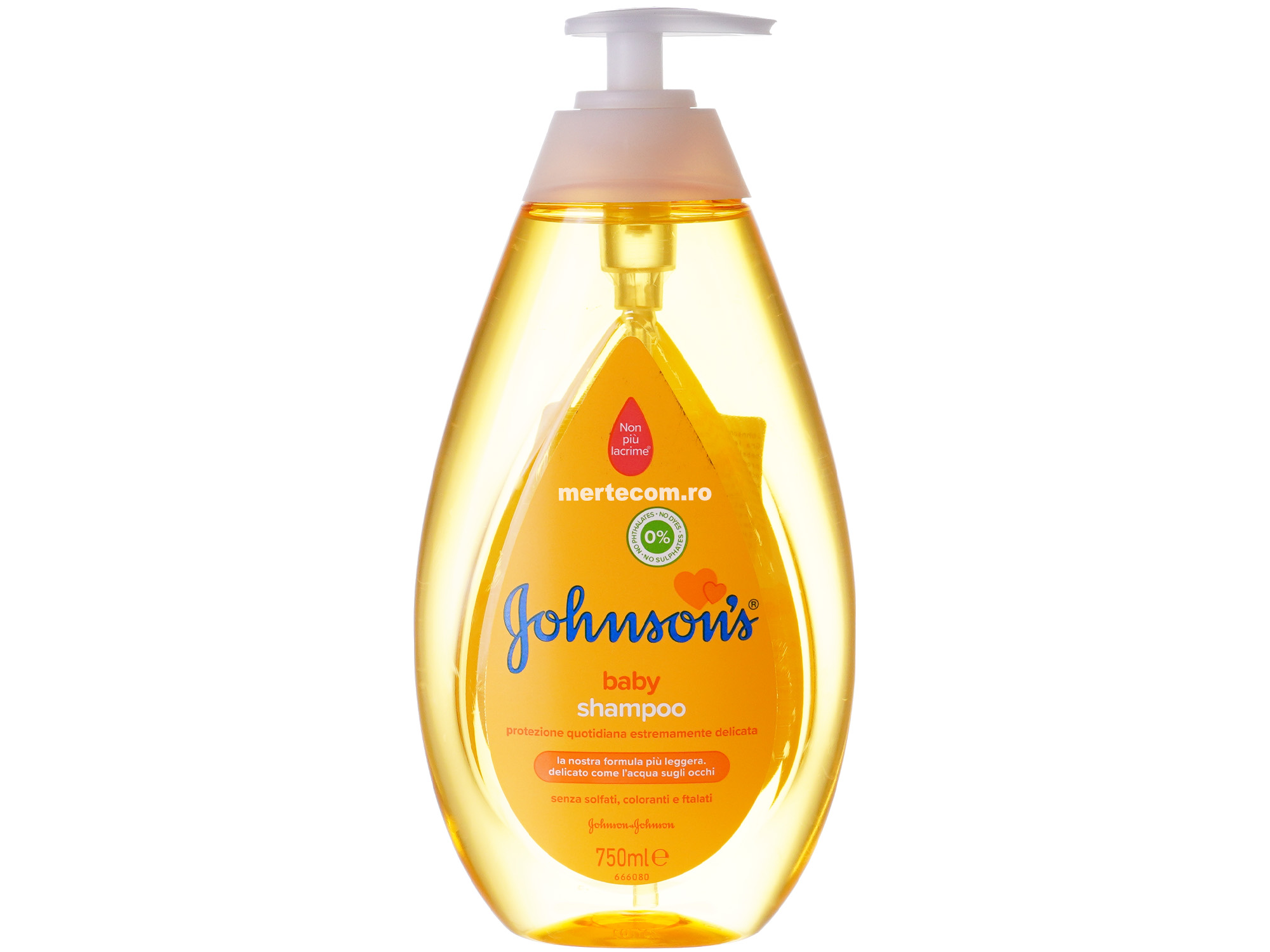 JOHNSON'S BABY SAMPON 750ML CLASIC CU POMPITA(12B)