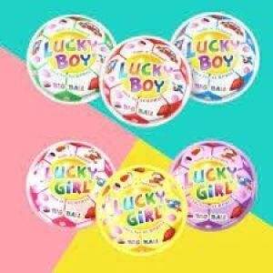 LUCKY BIG BALL 40GR GIRL DRAGIES (6B) 3SET