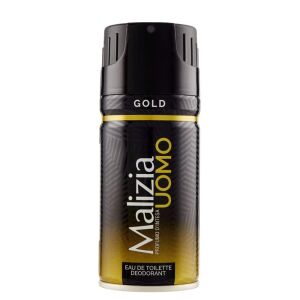 MALIZIA DEO MEN 150ML GOLD(12B)
