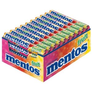 MENTOS.DRAJEURI 38GR FRUIT(20B)