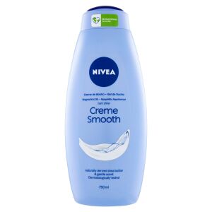 NIVEA GEL DE DUS 750ML WOM.CREME SMOOTH(12B)