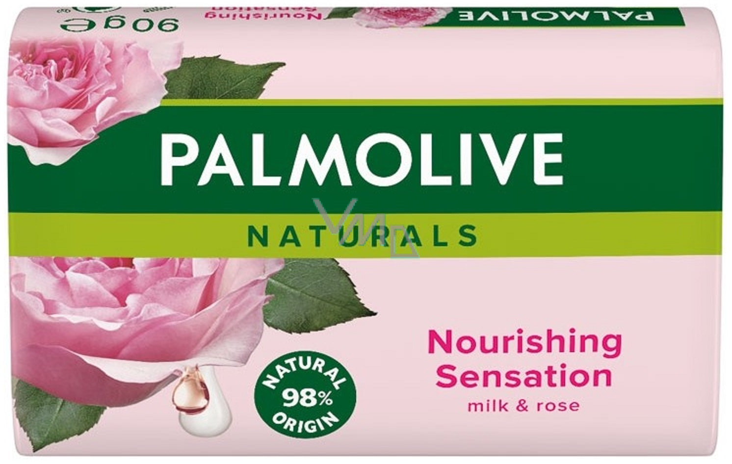 PALMOLIVE SAP.SOLID 90GR MILK&ROSE(72B)