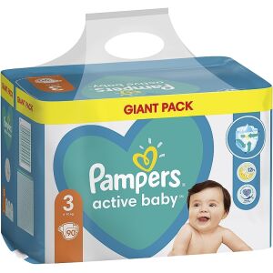 PAMPERS.GP 3 ACT BABY 6-10KG (90B) 2PACH