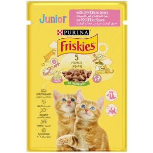 PET.FRISKIES CAT 85GR JUNIOR PUI(26B)