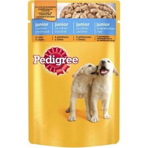 PET.PEDIGREE PLIC 100GR JUNIOR PUI(24B)