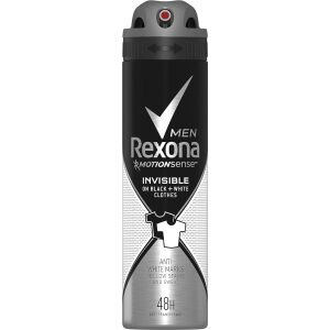 REXONA DEO WOM 150ML INVISIBLE B&W(6B)