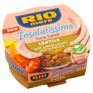 RIO MARE SALATA TON 160GR LENTILS(18B)