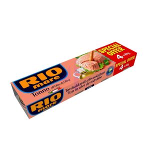RIO MARE TON. ULEI MASLINE(4B*80GR) 24SET