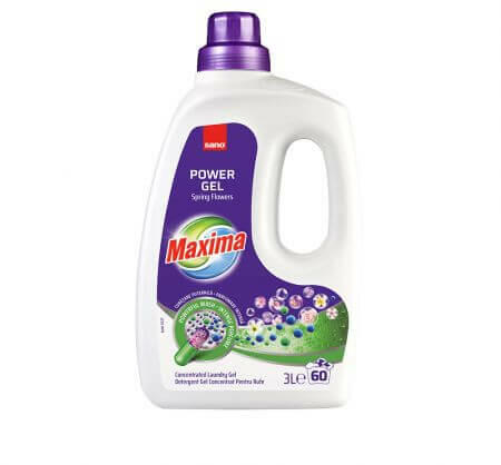 SANO MAXIMA DET.LICHID GEL 3L SPRING FL. 60SP(6B)