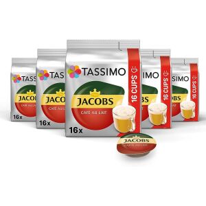 TASSIMO CAFFE 184GR AU LAIT(16CAPS) 5CUT