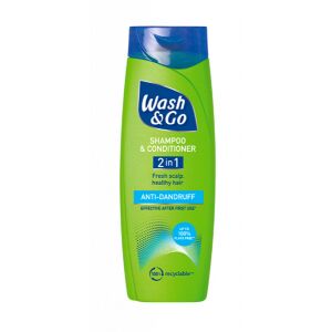 WASH&GO SHAMPOO 180ML ANTI-DANDRUFF(9B)