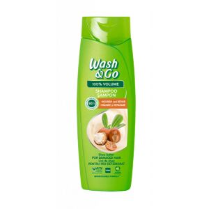 WASH&GO SHAMPOO 360ML SHEA BUTTER(6B)