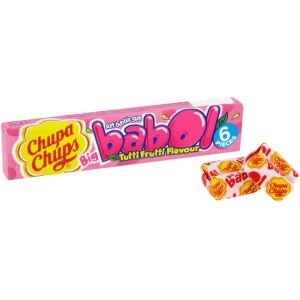 CHUPA CHUPS GUMA BIG BABOL 27.6GR TUTTI-FRUTTI(20B) 6CUT