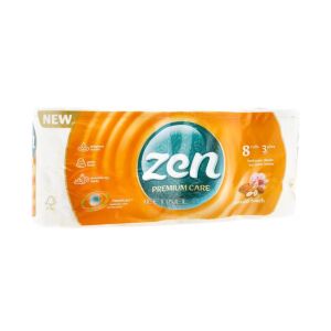 ZEN HARTIE IG.PREMIUM CARE 8 ROLE ALMOND TOUCH(6SET)