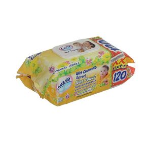 SERV.UMEDE LENO 120PCS CHAMOMILE CU CAPAC(24B)