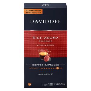 DAVIDOFF CAPS.55GR RICH AROMA ESPRESSO(10B) 10CUT