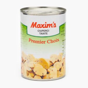 MAXIM"S CIUPERCI TAIATE CUTIE 400GR(12B)