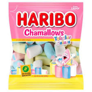 HARIBO CHAMALLOWS 90GR TUBULAR COLORS(30B)