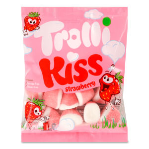 TROLLI JELEU 100GR WILD STRAWBERRY(16B) 8CUT