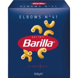 BARILLA PASTE ELBOWS N41 500GR (14B)