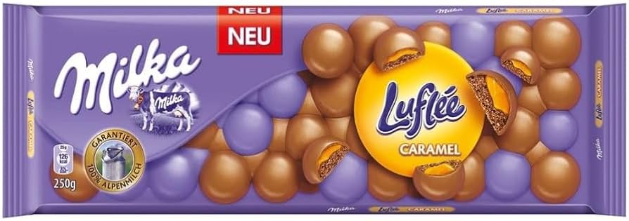 MILKA CIOC 250GR LUFLEE CARAMEL (10B)