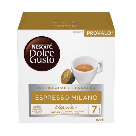 NESCAFE DOLCE G.ESP.INTENSO MILANO 99.2GR (16B) 3CUT