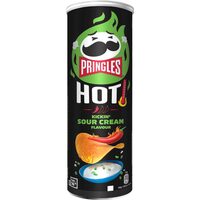 PRINGLES 160GR HOT KICKIN SOUR CREAM (19B)