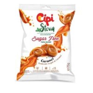 CIPI DROPS STEVIA 75GR CARAMEL(12B)