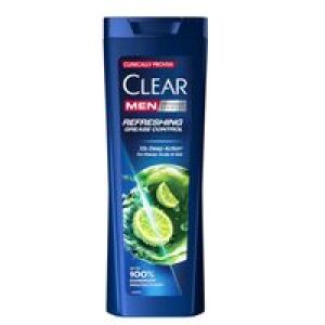 CLEAR SAMPON MEN 360ML REFRESHING(12)