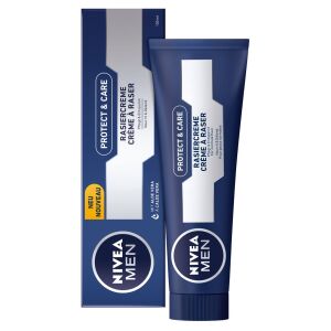 NIVEA CR.RAS 100ML PROTECT&CARE TEN NORMAL(6B) 4SET