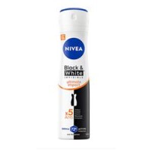 NIVEA DEO MEN 150ML INVISIBLE B&W ULTIMATE IMPACT(6B) 5SET