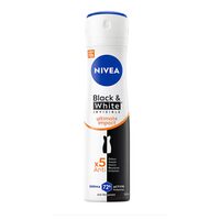 NIVEA DEO MEN 150ML INVISIBLE B&W ULTIMATE IMPACT(6B) 5SET