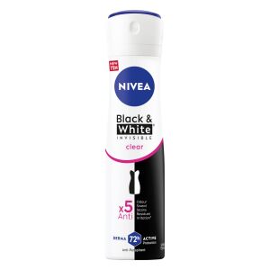 NIVEA DEO WOM 150ML INVISIBLE B&W CLEAR(6B) 5SET