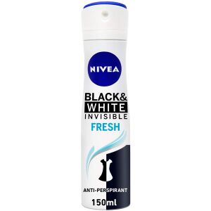 NIVEA DEO WOM 150ML INVISIBLE B&W FRESH(6B) 5SET
