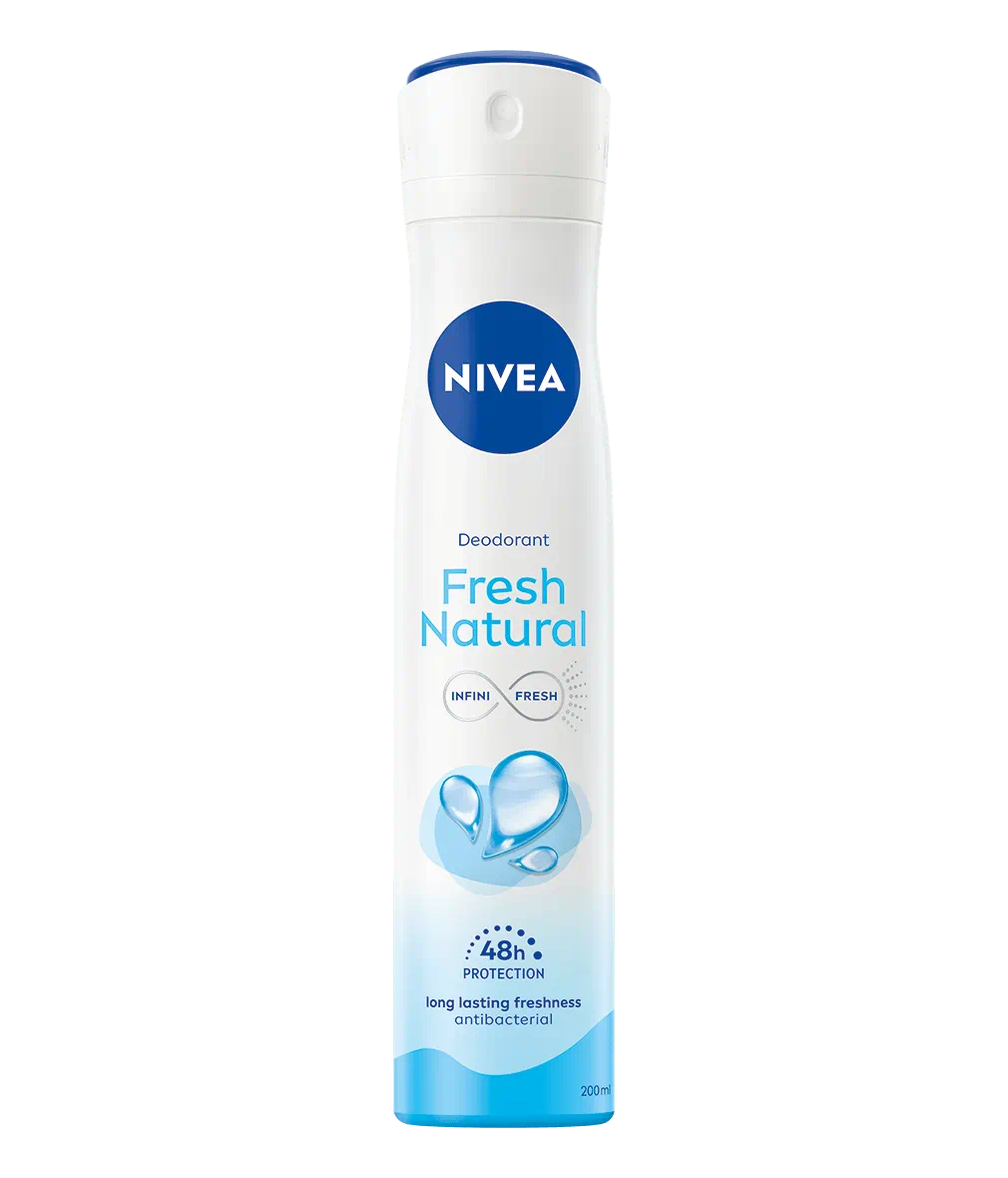 NIVEA DEO WOM 200ML FRESH NATURAL(12B)