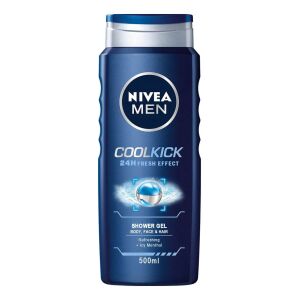 NIVEA GEL DE DUS 500ML MEN FRESH/COOL KICK(12B)