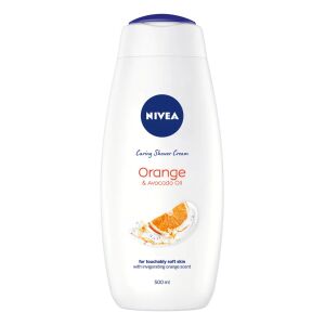 NIVEA GEL DE DUS 500ML WOM.ORANGE&AVOCADO OIL(12B)