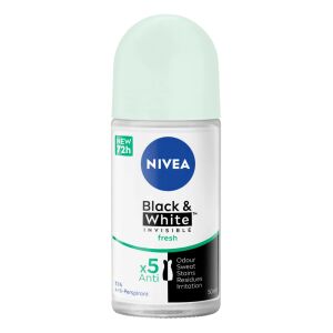 NIVEA ROLLON MEN 50ML INVISIBLE B&W FRESH(6B) 5SET