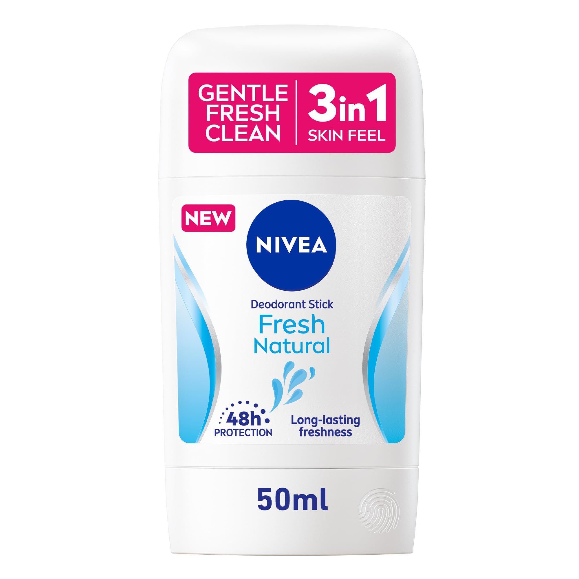 NIVEA STICK WOM. 50ML FRESH NATURAL(5B) 3SET