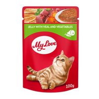 PET.MY LOVE CAT PLIC 100GR VITA SI LEGUME(24B)