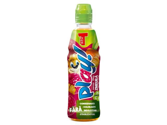 TEDI PET 0.4L PLAY ZMEURA-LAMAIE VERDE-MERE(12B) SGR