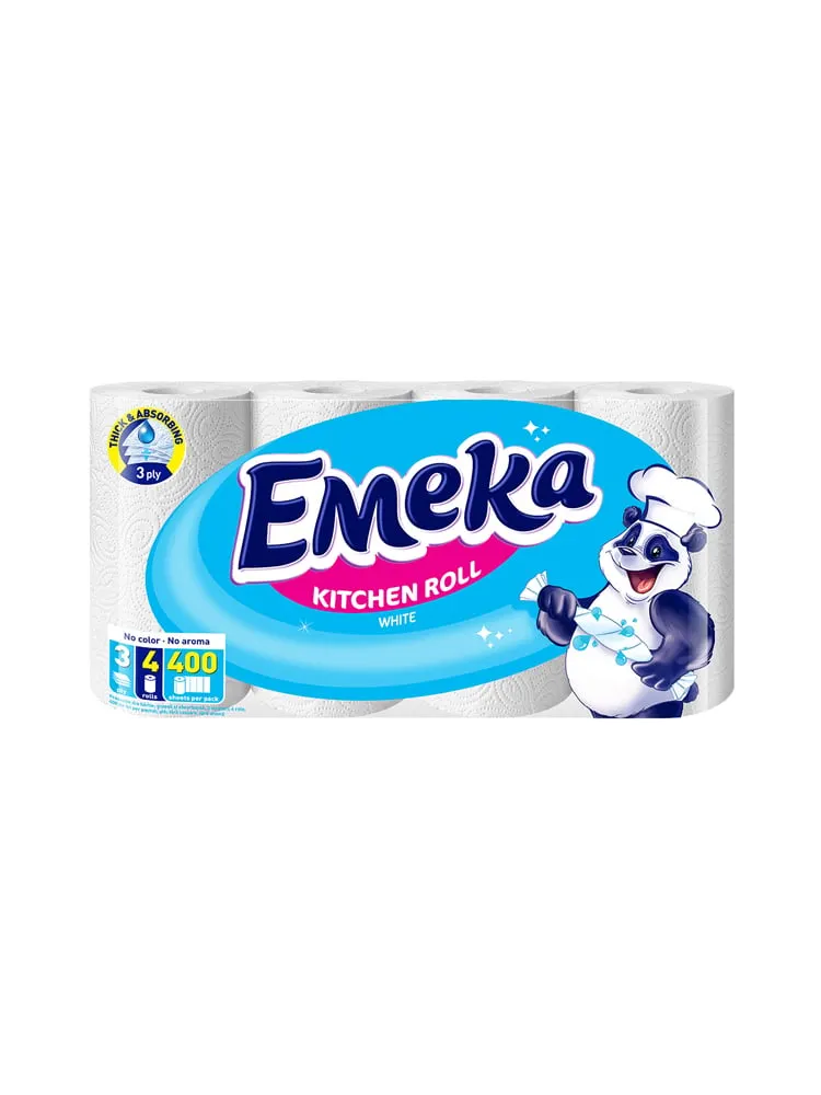 EMEKA PROSOP 3STR 4ROLE WHITE(5SET)