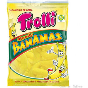 TROLLI JELEU 100GR BANANAS(16B) 8CUT